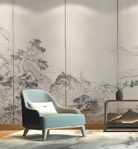 Custom wallpaper Bihar home