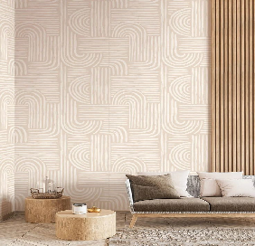 Textured wallpaper Bihar home