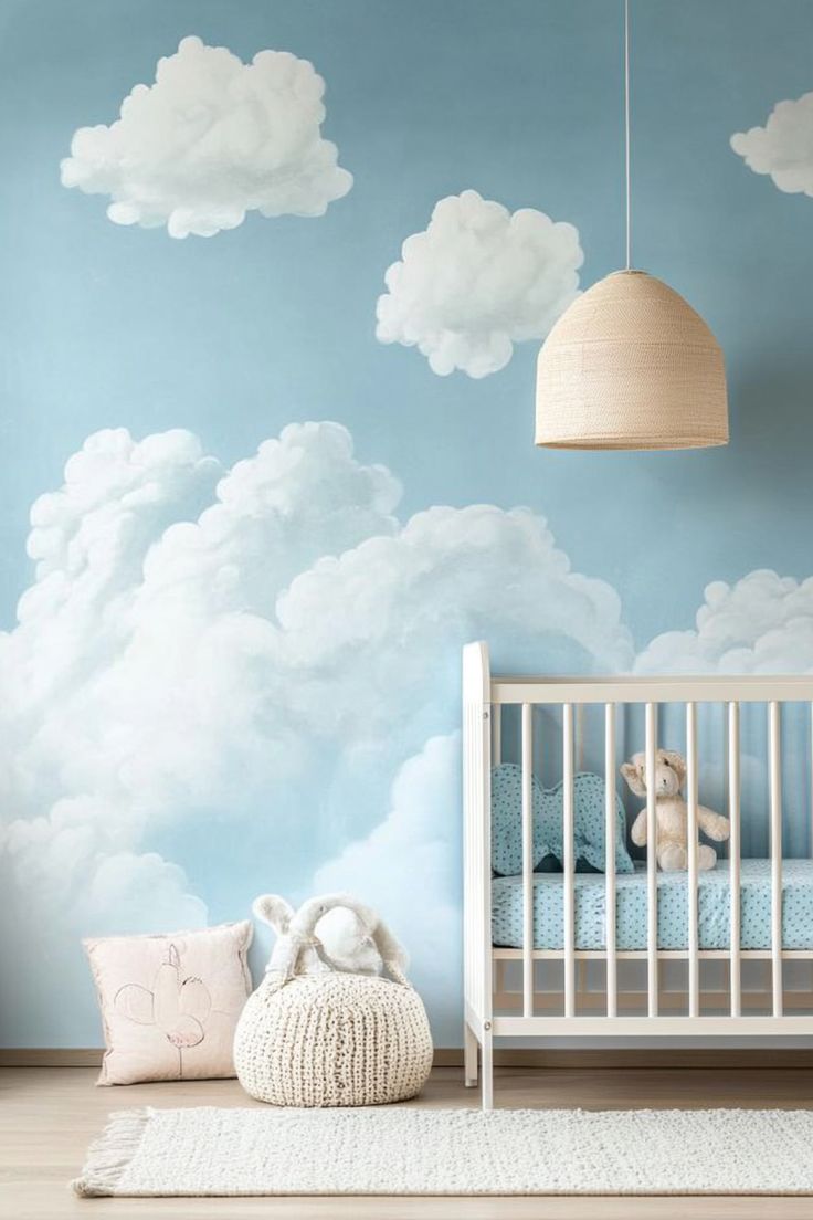 25 Soft and Calming Wall Murals for Baby Rooms_ Create a Peaceful Atmosphere