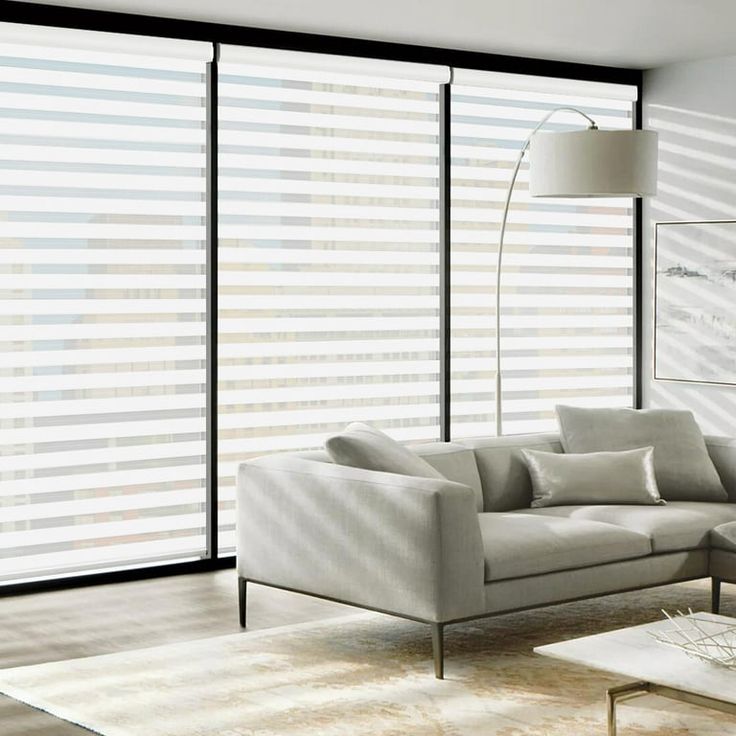 LUCKUP Cordless Zebra Blinds Roller Shades for Window-Dual Layer Sheer Blinds Light Control with Valance Day Night Privacy Light Filtering Fabric, 24_W x 72_H, White - Walmart_com