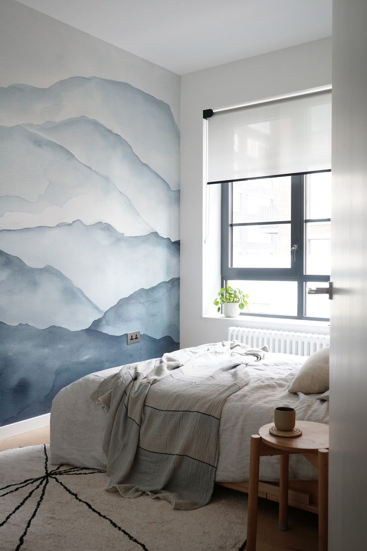 New interior project_ a bespoke wall bed for a compact guest room