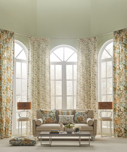 Floral Curtains